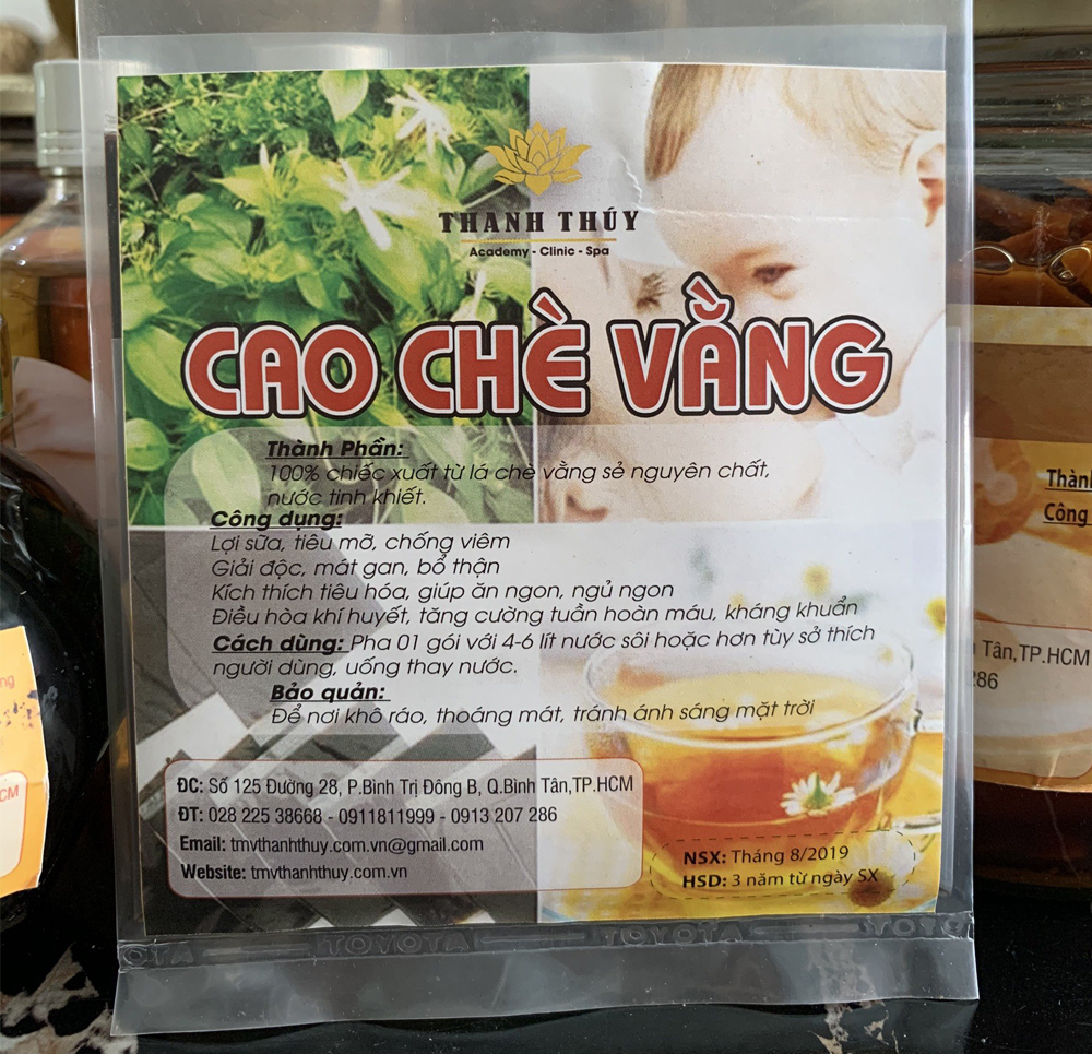 CAO CHÈ VẰNG 1000g